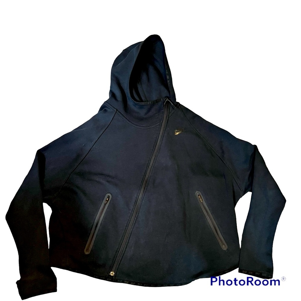 Nike Butterfly Assymetrical Zip Women’s Hoodie Size L
